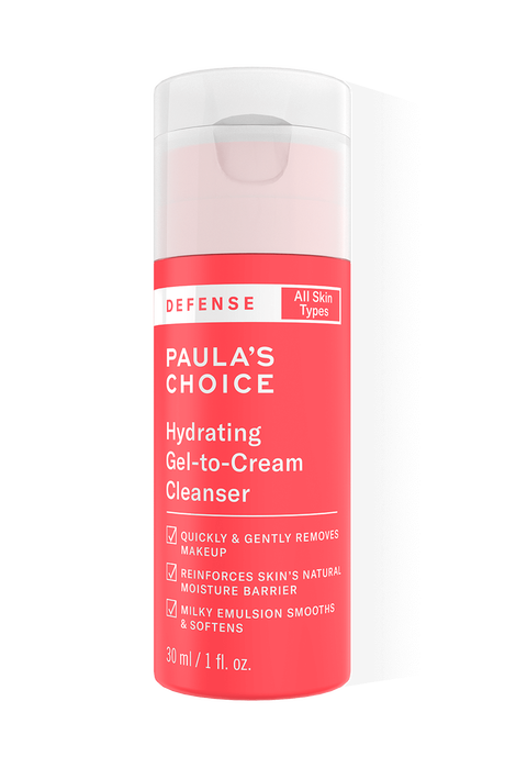 Defense Nettoyant Visage - Format voyage Defense Hydrating Gel-to-Cream Cleanser Travel size