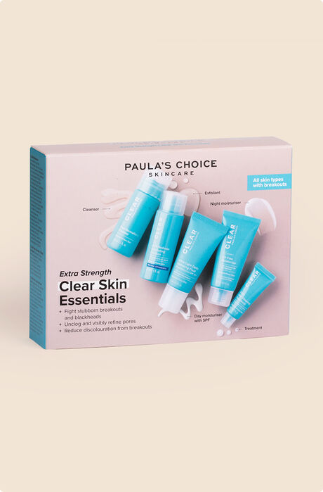 Kit d’essai Clear Skin Essentials - Intensité Plus Clear Skin Essentials Trial Kit - Extra Strength