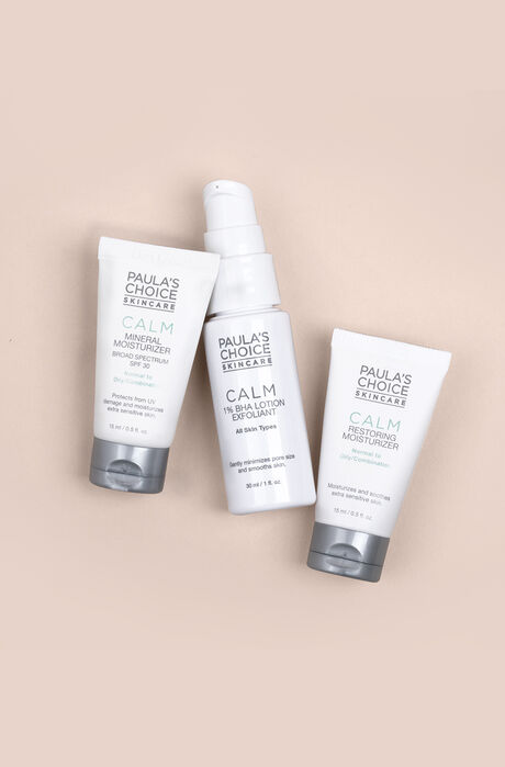 Le Kit de soins apaisants essentiels - Peaux grasses The Calming Set - Oily Skin