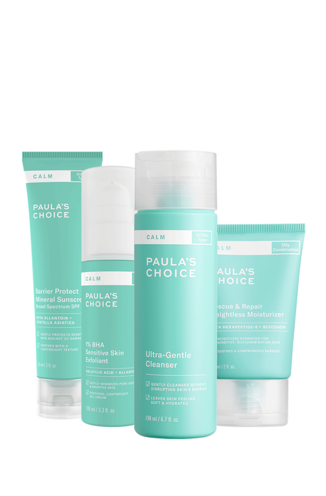 Kit Calm - Peaux Grasses Calm Redness Relief Combination to Oily Skin