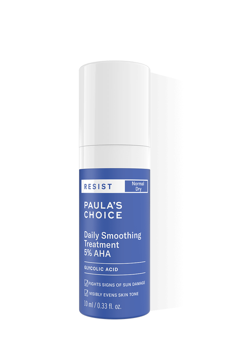 Resist Anti-Aging 5% AHA Exfoliant - Format voyage Resist Anti-Aging Daily Smoothing Treatment AHA Trial Size