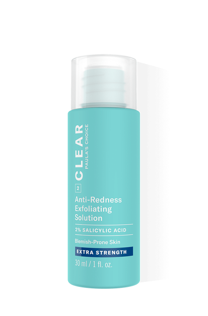 Clear Extra Strength Anti-Redness Exfoliating Solution Salicylic Acid Trial Size