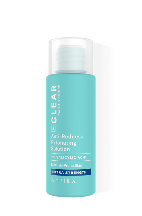 Clear intensité Plus 2% BHA Exfoliant - Format voyage Clear Extra Strength Anti-Redness Exfoliating Solution Salicylic Acid Trial Size