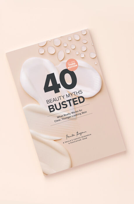 '40 Beauty Myths Busted' de Paula Begoun et Bryan Barron Mythbook Paula