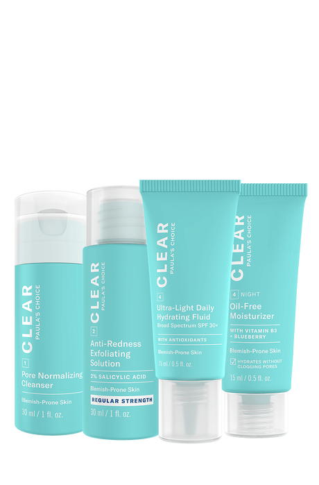 Clear Intensité Normale Kit Voyage Clear Regular Strength Travel kit