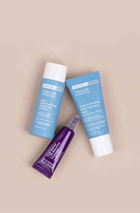 Kit de soins anti-âge essentiels - Peaux grasses The Youth-Restoring Set - Oily Skin