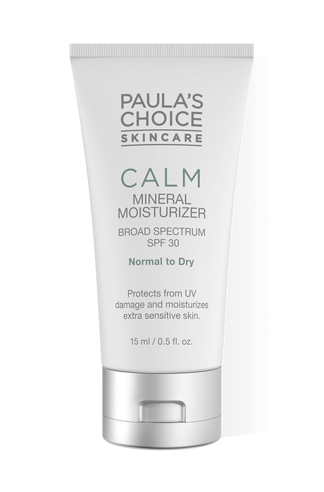 Calm Crème de jour SPF 30 - Format voyage Calm Mineral Moisturizer Broad Spectrum SPF 30 normal to dry skin Travel size