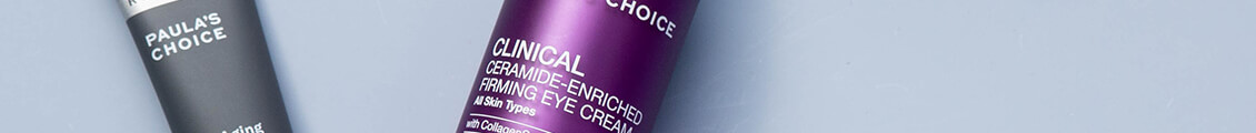 Two eye cream products 